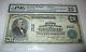 $20 1902 Marshall Michigan Mi National Currency Bank Note Bill #1515 Pmg Vf