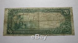 $20 1902 Morris Illinois IL National Currency Bank Note Bill! Ch. #8163 RARE