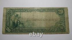 $20 1902 Muskogee Oklahoma OK National Currency Bank Note Bill Ch. #5236 RARE