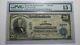 $20 1902 Nazareth Pennsylvania Pa National Currency Bank Note Bill Ch. #5077 Pmg
