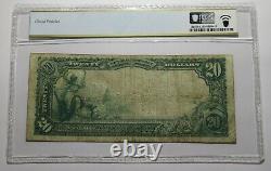 $20 1902 Newport Delaware DE National Currency Bank Note Bill Ch. #997 PCGS F15
