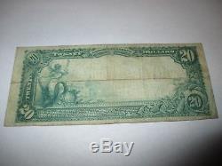 $20 1902 Norton Kansas KS National Currency Bank Note Bill! Ch. #3687 VF