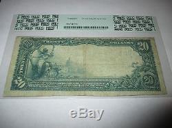 $20 1902 Pana Illinois IL National Currency Bank Note Bill! Ch. #6734 Fine! PCGS