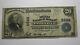$20 1902 Pikeville Kentucky Ky National Currency Bank Note Bill! Ch #6622 Fine