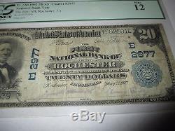 $20 1902 Rochester Pennsylvania PA National Currency Bank Note Bill #2977 PCGS