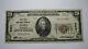 $20 1929 Alden Minnesota Mn National Currency Bank Note Bill Ch. #6631 Fine