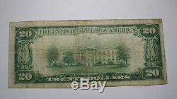 $20 1929 Alden Minnesota MN National Currency Bank Note Bill Ch. #6631 Fine