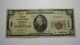 $20 1929 Amenia New York Ny National Currency Bank Note Bill Charter #706 Vf