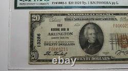 $20 1929 Arlington South Dakota SD National Currency Bank Note Bill #13286 VF25