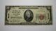 $20 1929 Auburn Maine Me National Currency Bank Note Bill Charter #2270 Fine++