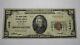 $20 1929 Auburn New York Ny National Currency Bank Note Bill Charter #1345 Vf