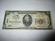 $20 1929 Aurelia Iowa Ia National Currency Bank Note Bill Ch. #9724 Vf! Rare