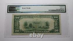 $20 1929 Bakersfield California CA National Currency Bank Note Bill #3781 VF25