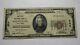$20 1929 Ballston Spa New York Ny National Currency Bank Note Bill! Ch #954 Fine