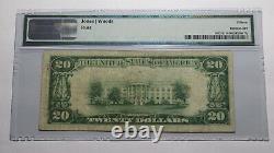 $20 1929 Bartow Florida FL National Currency Bank Note Bill Ch. #13389 F15 PMG