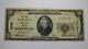 $20 1929 Bath Maine Me National Currency Bank Note Bill Charter #2743 Rare