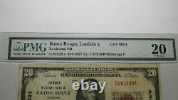 $20 1929 Baton Rouge Louisiana LA National Currency Bank Note Bill Ch #9834 VF20