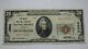 $20 1929 Baxter Springs Kansas Ks National Currency Bank Note Bill Ch #5952 Xf+