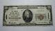 $20 1929 Beaver Falls Pennsylvania Pa National Currency Bank Note Bill! #4894 Xf
