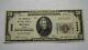$20 1929 Beeville Texas Tx National Currency Bank Note Bill Charter #4866 Vf+