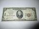 $20 1929 Bemidji Minnesota Mn National Currency Bank Note Bill! Ch. #5582 Fine