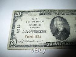 $20 1929 Bemidji Minnesota MN National Currency Bank Note Bill! Ch. #5582 Fine