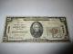$20 1929 Berryville Arkansas Ar National Currency Bank Note Bill Ch. #1040 Vf