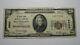$20 1929 Big Springs Texas Tx National Currency Bank Note Bill Ch. #6668 Rare