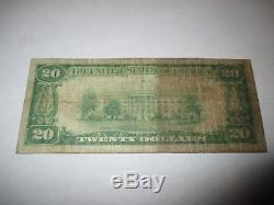 $20 1929 Blackwell Oklahoma OK National Currency Bank Note Bill Ch. #5460 FINE