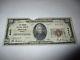 $20 1929 Bristol Virginia Va National Currency Bank Note Bill Ch. #4477 Rare