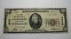 $20 1929 Canonsburg Pennsylvania Pa National Currency Bank Note Bill! #4570 Vf