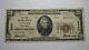 $20 1929 Canton Mississippi Ms National Currency Bank Note Bill! Ch. #6847 Vf