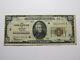 $20 1929 Chicago National Currency Fancy Serial # Federal Reserve Bank Note Vf