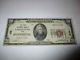 $20 1929 Chillicothe Ohio Oh National Currency Bank Note Bill! Ch. #128 Fine