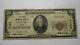 $20 1929 Claude Texas Tx National Currency Bank Note Bill! Ch. #7123 Fine Rare