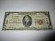 $20 1929 Collingswood New Jersey Nj National Currency Bank Note Bill #7983 Fine