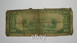 $20 1929 Concord North Carolina NC National Currency Bank Note Bill Ch. #3903