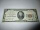 $20 1929 Cumberland Maryland Md National Currency Bank Note Bill! Ch #1519 Rare
