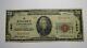 $20 1929 Cynthiana Kentucky Ky National Currency Bank Note Bill Ch. #1900 Fine