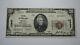 $20 1929 Dale Pennsylvania Pa National Currency Bank Note Bill Ch. #12967 Rare