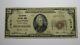 $20 1929 Dauphin Pennsylvania Pa National Currency Bank Note Bill Ch #11512 Fine