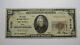 $20 1929 De Witt Iowa Ia National Currency Bank Note Bill! Charter #3182 Fine