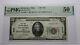 $20 1929 Delaware Ohio Oh National Currency Bank Note Bill Ch. #243 Unc50epq Pmg