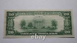 $20 1929 Dunkirk New York NY National Currency Bank Note Bill Ch. #2916 AU++