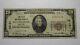 $20 1929 East Rochester New York Ny National Currency Bank Note Bill #10141 Rare
