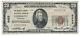 $20. 1929 Fairmont Minnesota National Currency Bank Note Bill Ch. #5423