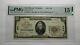 $20 1929 Fair Haven Vermont Vt National Currency Bank Note Bill Ch. #344 F15 Pmg