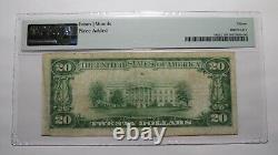 $20 1929 Fair Haven Vermont VT National Currency Bank Note Bill Ch. #344 F15 PMG