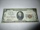 $20 1929 Fairfield Iowa Ia National Currency Bank Note Bill! Ch. #1475 Vf+