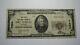 $20 1929 Fort Morgan Colorado Co National Currency Bank Note Bill Ch. #7004 Fine
